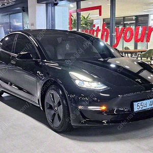 테슬라 중고차 테슬라 모델3 중고차 검정색 2022년식 42,251km 롱 레인지 개인사업자 차량구매