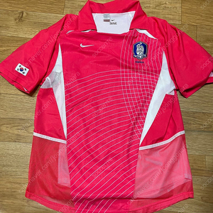 2002월드컵 축구 국가대표팀 국대 선수지급용 듀얼레이어 유니폼 M,L,XL,2XL사이즈