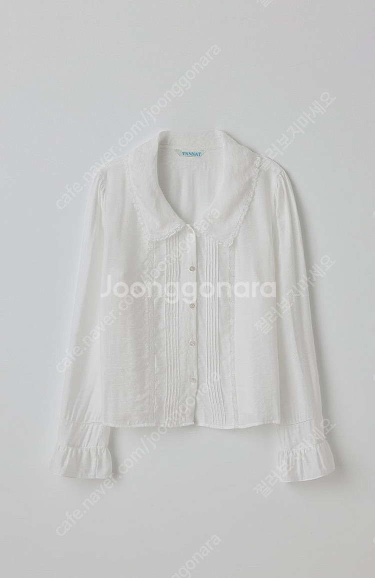 타낫 Fin lace collar blouse 핀 레이...--0