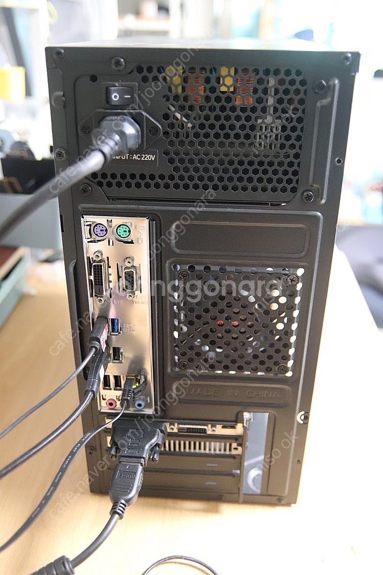 intel i3 7100 컴퓨터 본체.--2
