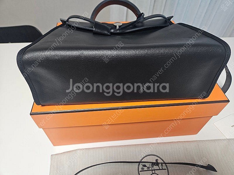 애르메스 에르백31 코팅 블랙--4