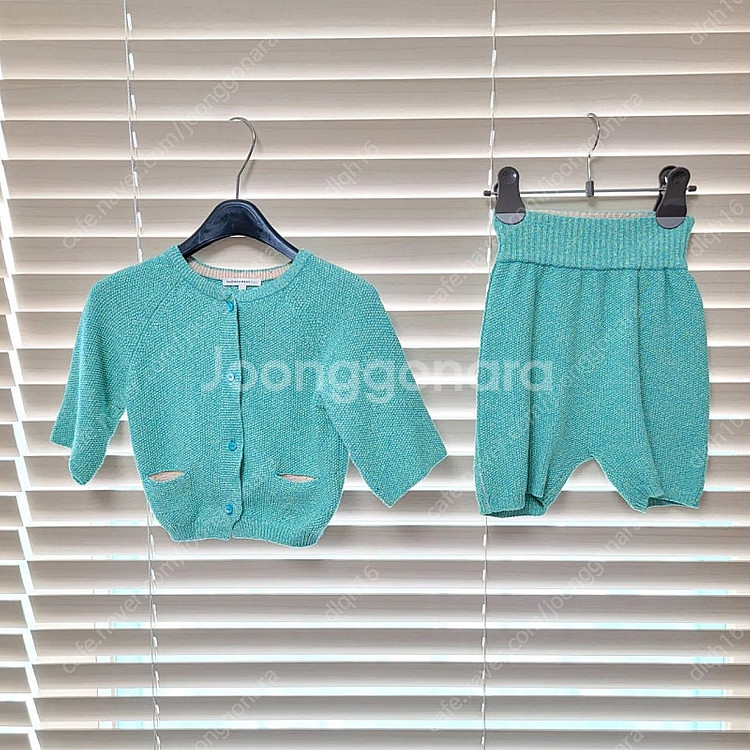 더캐시미어키즈 가디건팬츠 세트--0
