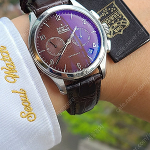 [정품] 제니스 엘프리메로 크로노그래프 브라운 헤리티지 한정판 보증서o(Zenith El Primero Chronograph Brown Heritage Certification)