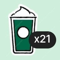 스타벅스 프리퀀시 미션1(저) 일반2개 또는 미션3(저) 일반5개 교환요