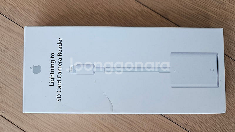 애플 정품 마이크로 sd카드 리더기 라이트닝--0