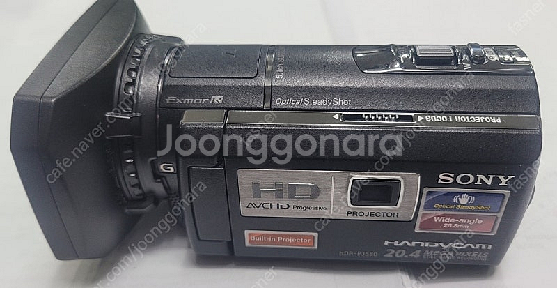 소니 디지탈캠코더 pj580. 상태 매우좋은 것 팝니다...--0