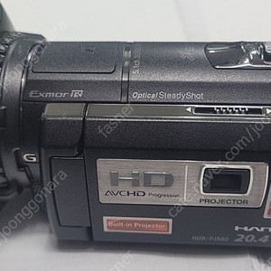 소니 디지탈캠코더 pj580. 상태 매우좋은 것 팝니다.