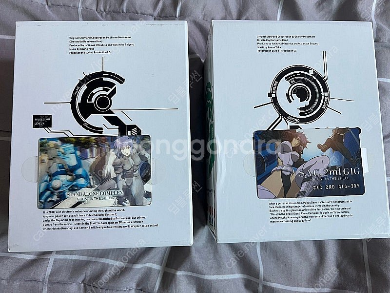 공각기동대 sac 1,2기 렌티큘러 한정판 판매합니다.--2
