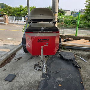 초경량 캠핑용 웨건 견인 카고트레일러 면허 필요 없음.