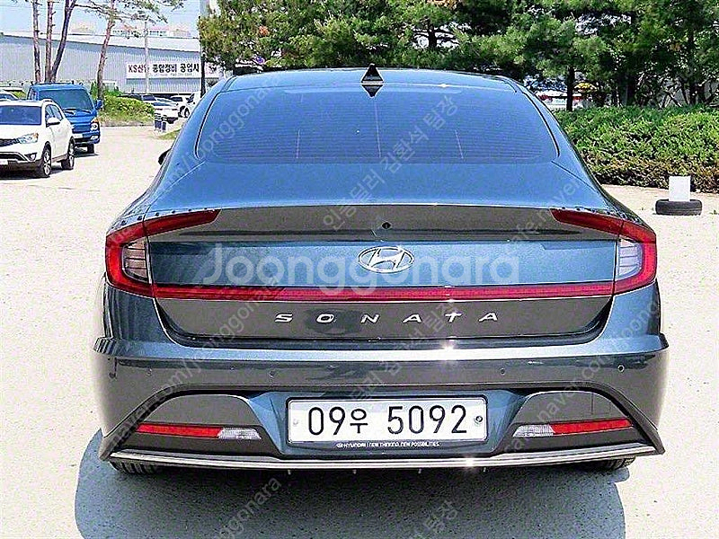 소나타 중고 쏘나타 DN8 중고차 회색 2020년식 2...--4