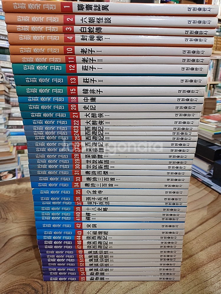 만화 중국고전 ..42권 (채치충..번역 .황병국)--0