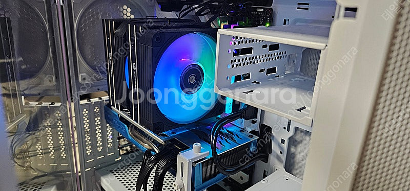 cpu 공랭 쿨러 rc1900 argb 솔더링 블랙 판--1