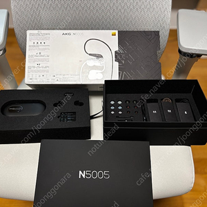 akg n5005 몇 번 사용 안한 하이엔드 이어폰 저렴하게 판매합니다! 풀박스