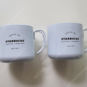 스타벅스 SS 헤리티지 핸들머그(새상품) 355ml