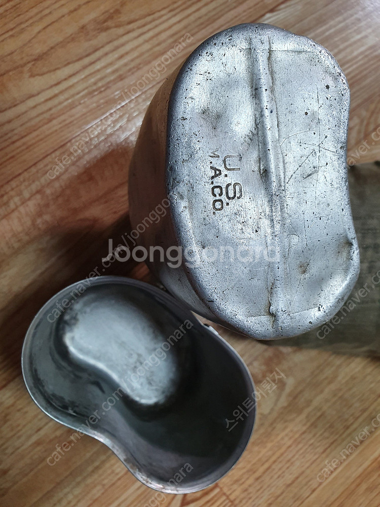 WW2 2차대전 한국전 미군 OD7 파우치 벨트 수통 ...--8