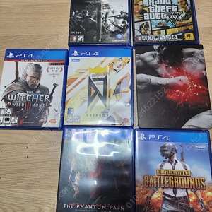 ps4 시디 일괄 싸게팝니다.