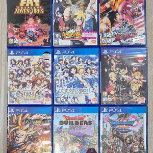 ps4 팻프린세스 어드벤처 나루티밋스톰4 원피스버닝블러드 아이돌마스터 스텔라스테이지 플래티넘스테이지 소아온 페이탈불릿 드래곤볼파이터즈 드퀘빌 드래곤퀘스트11