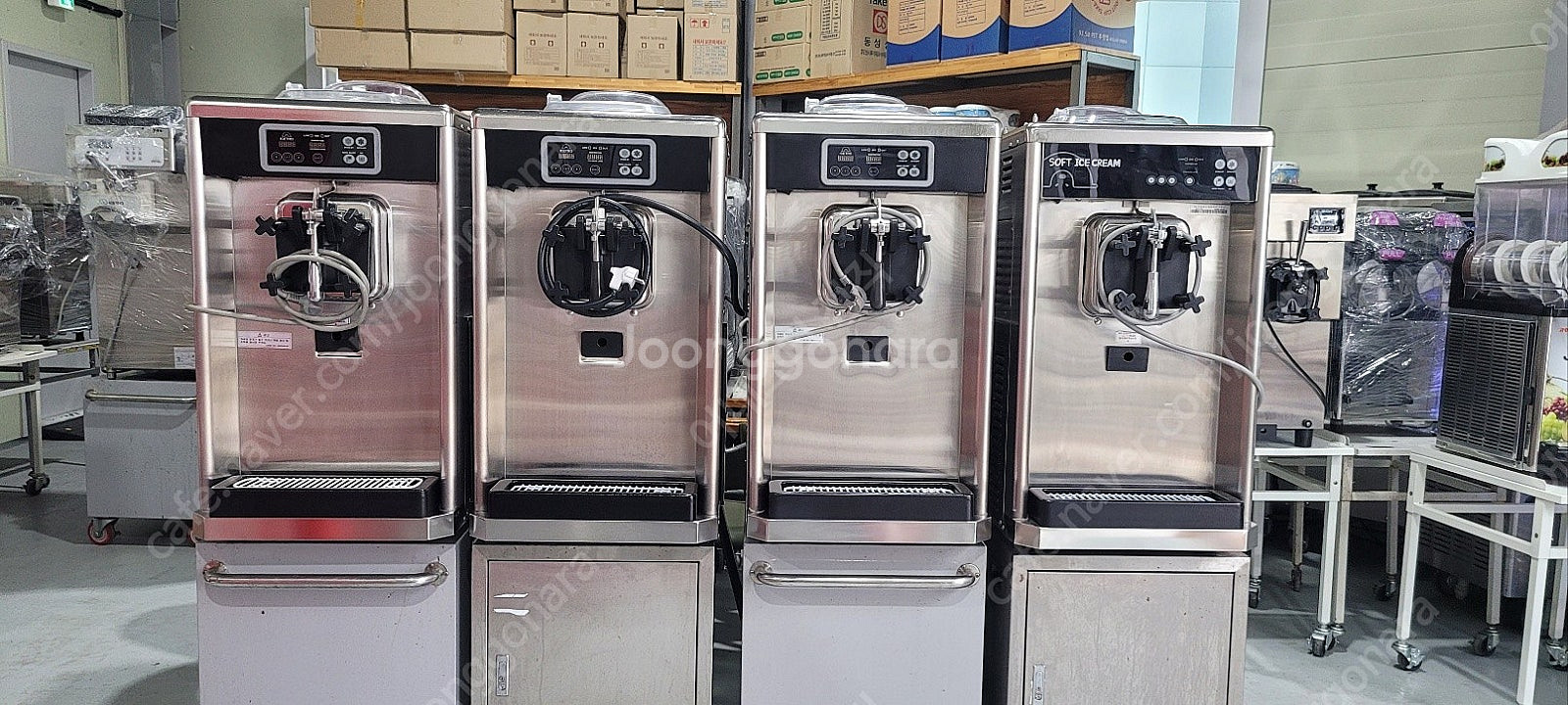 판매 소프트아이스크림기계 요거트아이스크림 기계 3구 아...--6