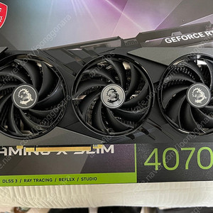 4070ti MSI Gaming X SLIM