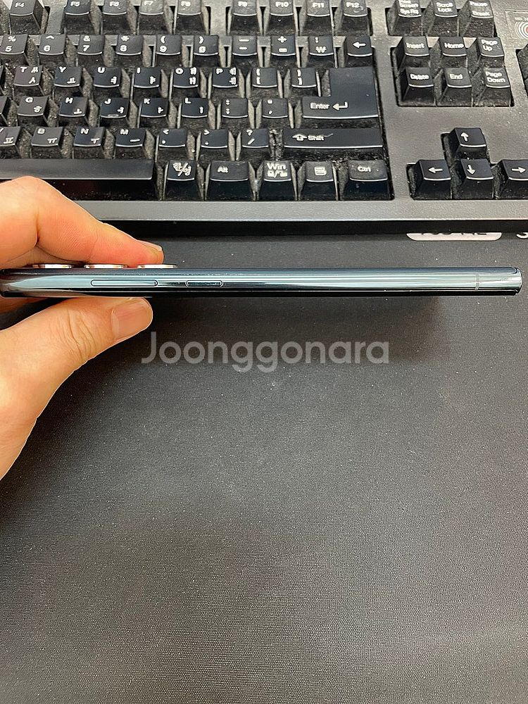 갤럭시S22울트라 256GB 그린 무잔상 상태좋은 중고...--4