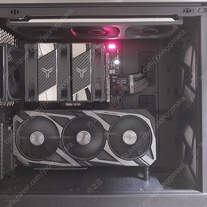 asus strix 3080 + 구리패드 택포 팝니다.