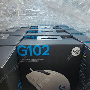 로지텍 마우스 g102 새제품