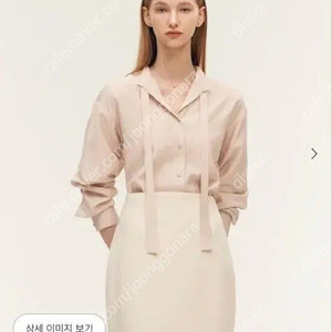 시에 sie 비앙 타이 칼라 블라우스 마일로즈