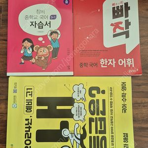 창비 국어3-1 / 빠작 중학 한자어휘 / 예비고1 모의고사