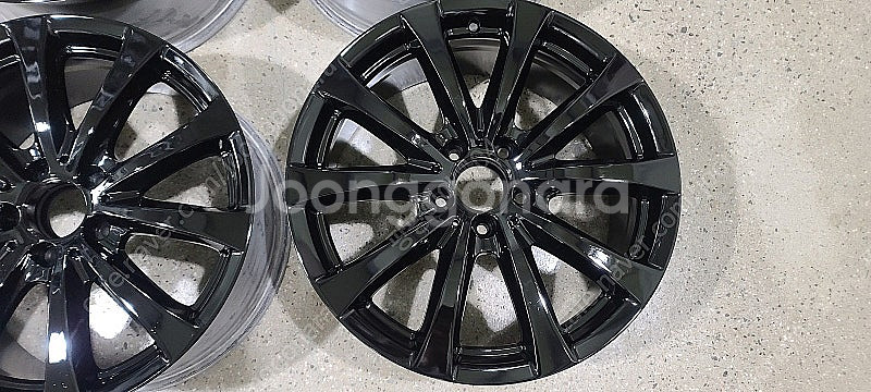 벤츠 s500 블랙유광 w222 18인치 순정휠 대품판...--1