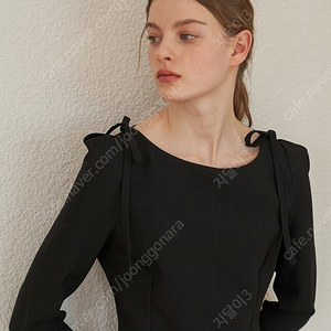 (새제품) 플로브 FLOVE 리본 원피스 BELL DRESS