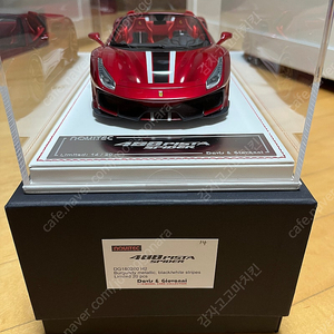 1:18 / D&G / 페라리 488 피스타 / 메탈릭 레드 판매합니다 (MR, BBR, 람보르기니,오토아트, 자동차 다이캐스트,포르쉐,부가티,cmc,미니챔프,교쇼,핫휠)