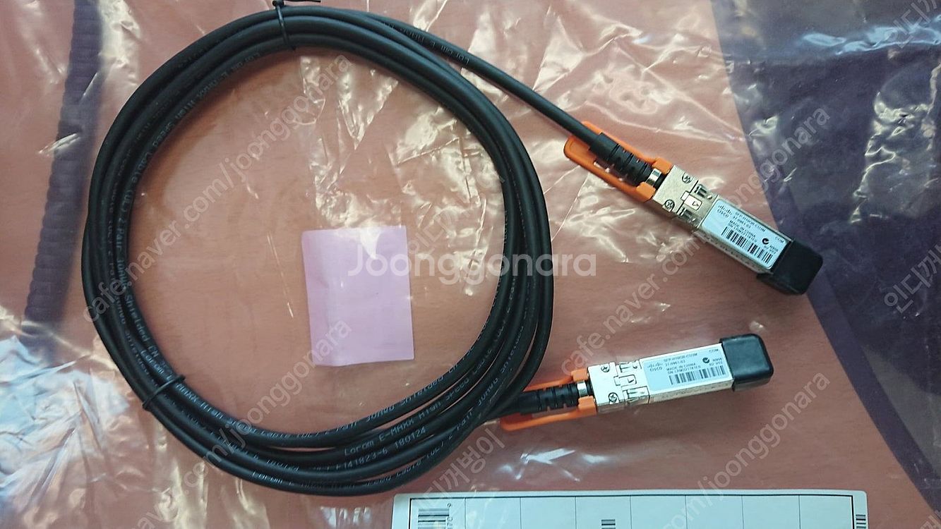 [미사용 새제품] CISCO 3M 10G DAC 케이블...--1