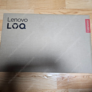[미개봉] 레노버 게이밍 노트북 LOQ 15ARP9 7435HS RTX4060 팝니다.