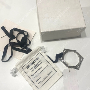 메종마르지엘라 X H&M 콜라보레이션 시계 프레임 팔찌 watch frame bracelet