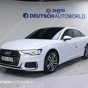 아우디 A6 중고 A6 할부가능 흰색 2022년식 61,000km 45 TFSI 콰트로 프리미엄 개인사업자 차량구매