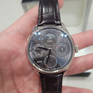 IWC 포르투기저 퍼페츄얼캘린더 ppc 화이트골드