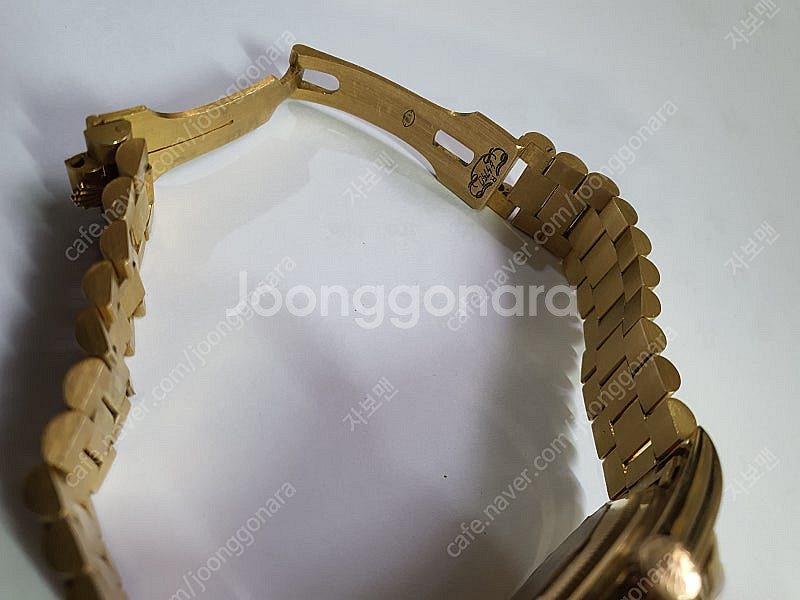 로렉스금통 제작형 데이데이트 18k 36mm 금27돈사...--2