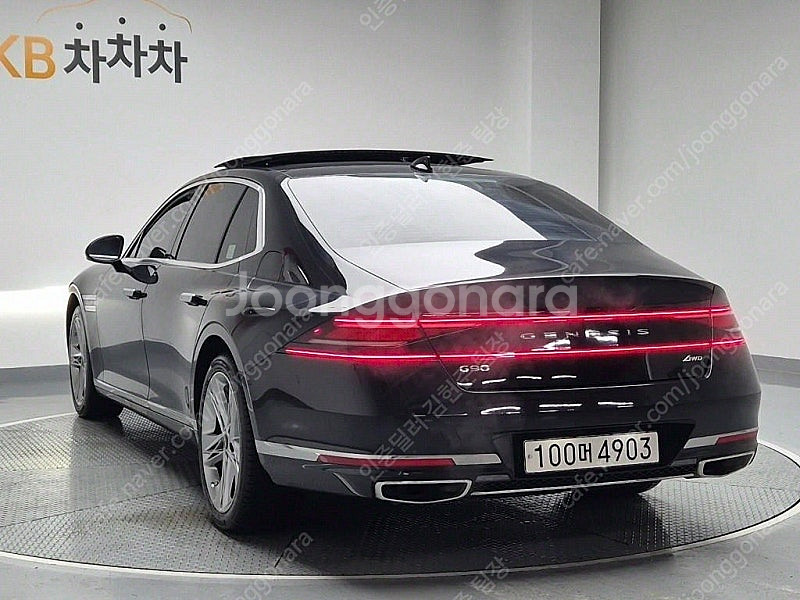 제네시스 G90 중고 제네시스 중고 가격 검정색 202...--2