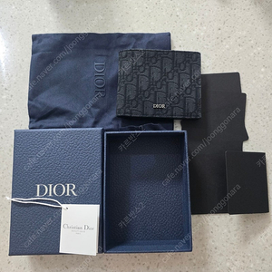 디올 오블리크 반지갑