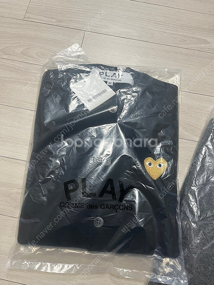 꼼데가르송 가디건 공용 xs 새상품--1