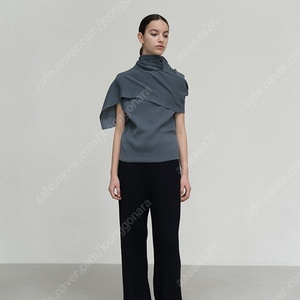 르917 COTTON BLEND KNIT TOP SET(블루)