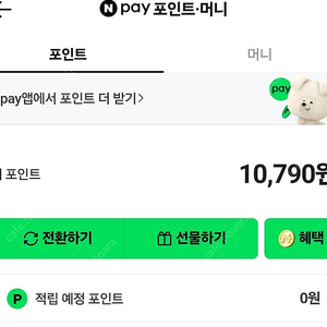 네이버페이 10790 포인트 9900원에 팝니다