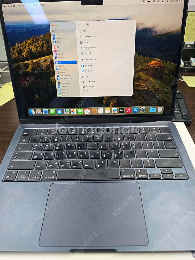 맥북 에어 m2 13인치 메모리16g ssd512 풀박--9