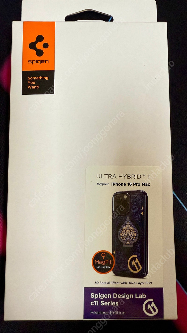 슈피겐 16 프로맥스 맥세이프 케이스 피어리스--1