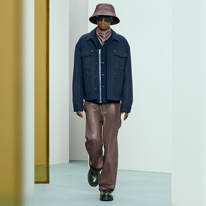 31) 리얼레더 와이드 팬츠 양가죽 바지 자라 srpls 리미티드에디션 스튜디오 컬렉션 와이드핏 가죽바지