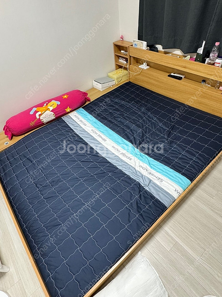 파로마 캐슬 LED 저상형 침대 일반형 퀸Q--0