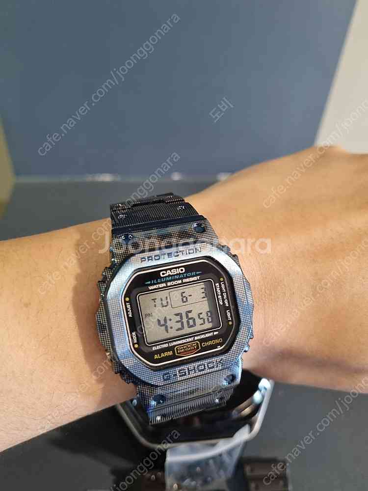 지샥 카모플라쥬 메탈커스텀 ,카시오 MTP-4500D ...--4