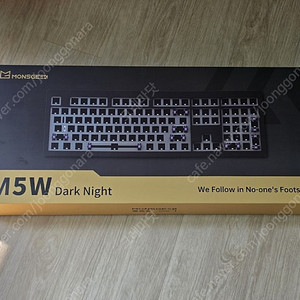 몬스긱 monsgeek m5w 블랙, 다크나이트 박스풀셋
