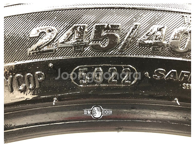 중고타이어 오페라골드 245/40R19 그랜저IG--4