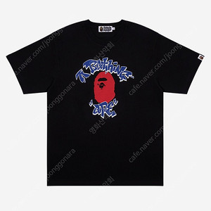 레어)) 베이프 bape 23SS 그래피티 컬리지 반팔티셔츠 L